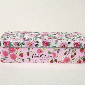 Cath Kidston Strawberries & Cream Hand Cream in Floral Gift Tin - New